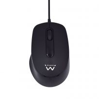Ratón Óptico Ewent EW3159 USB Silencioso y Ergonómico