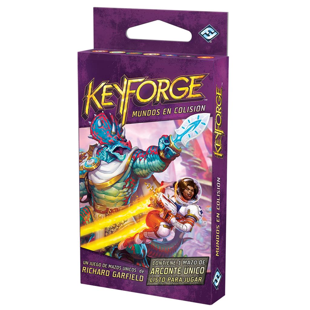 Keyforge: Mundos en Colisión - Juego de mesa (+14 años) (Español)