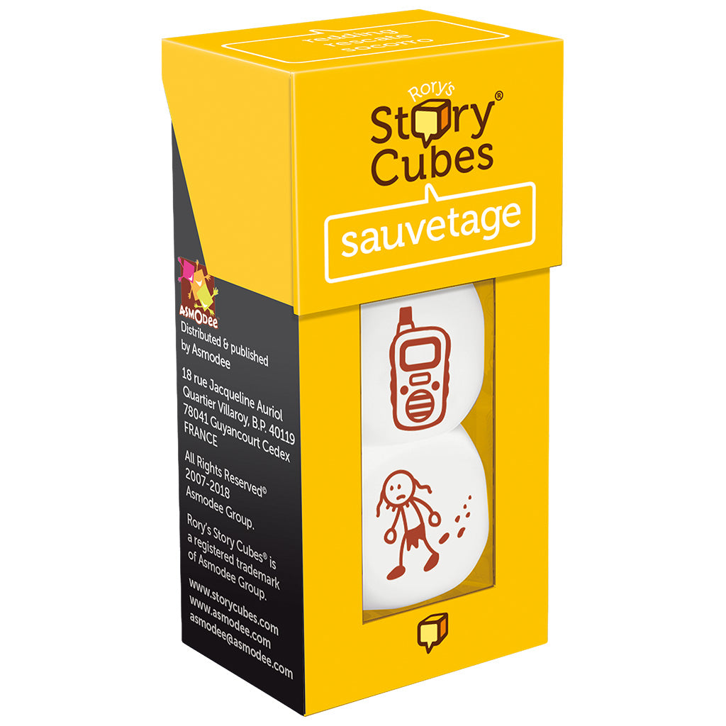 Story Cubes: Expansión ML Rescates - Juego de mesa (+8 años)