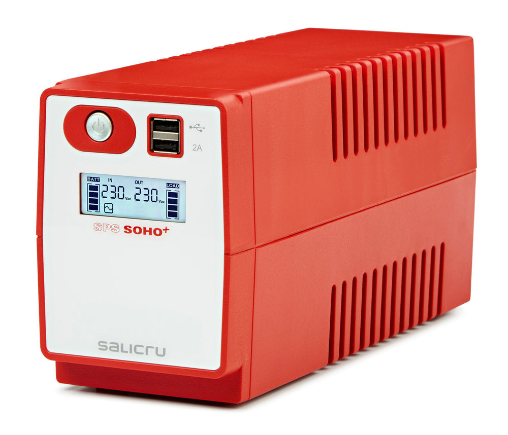 SAI Salicru SPS 650 SOHO+ 650VA - Protección Eléctrica para Oficinas