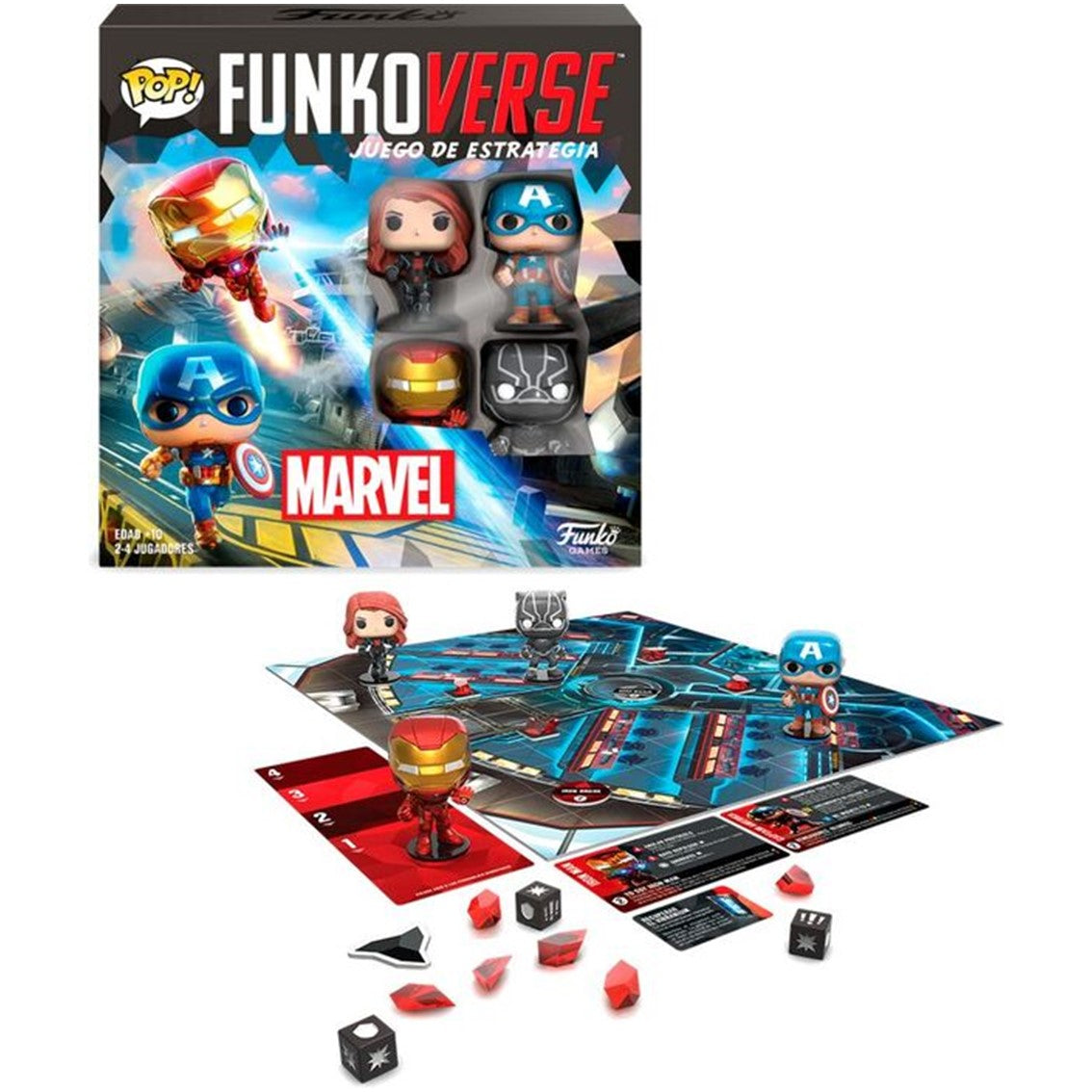 Funkoverse Marvel - Juego de mesa (+10 años)