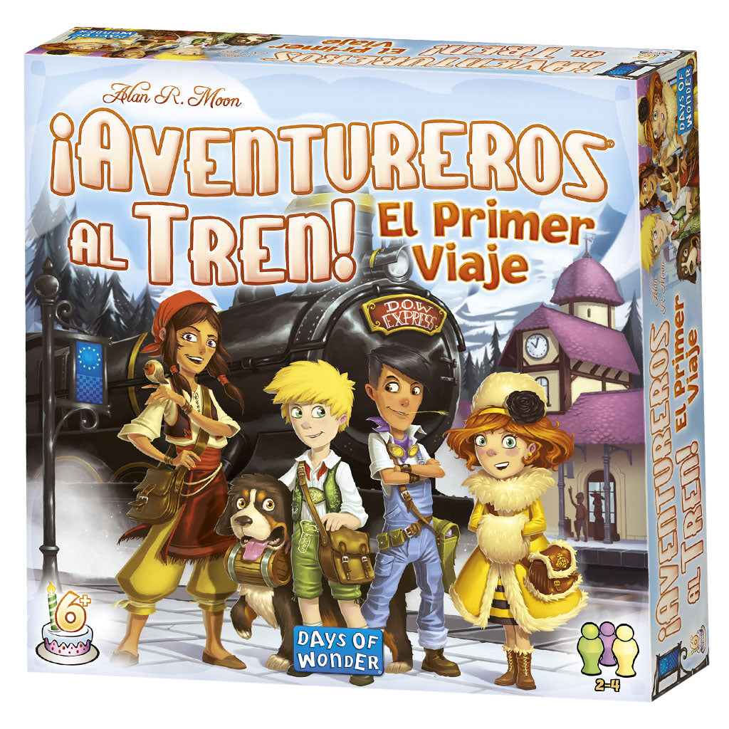 Aventureros al Tren: El Primer Viaje - Juego de Mesa Familiar