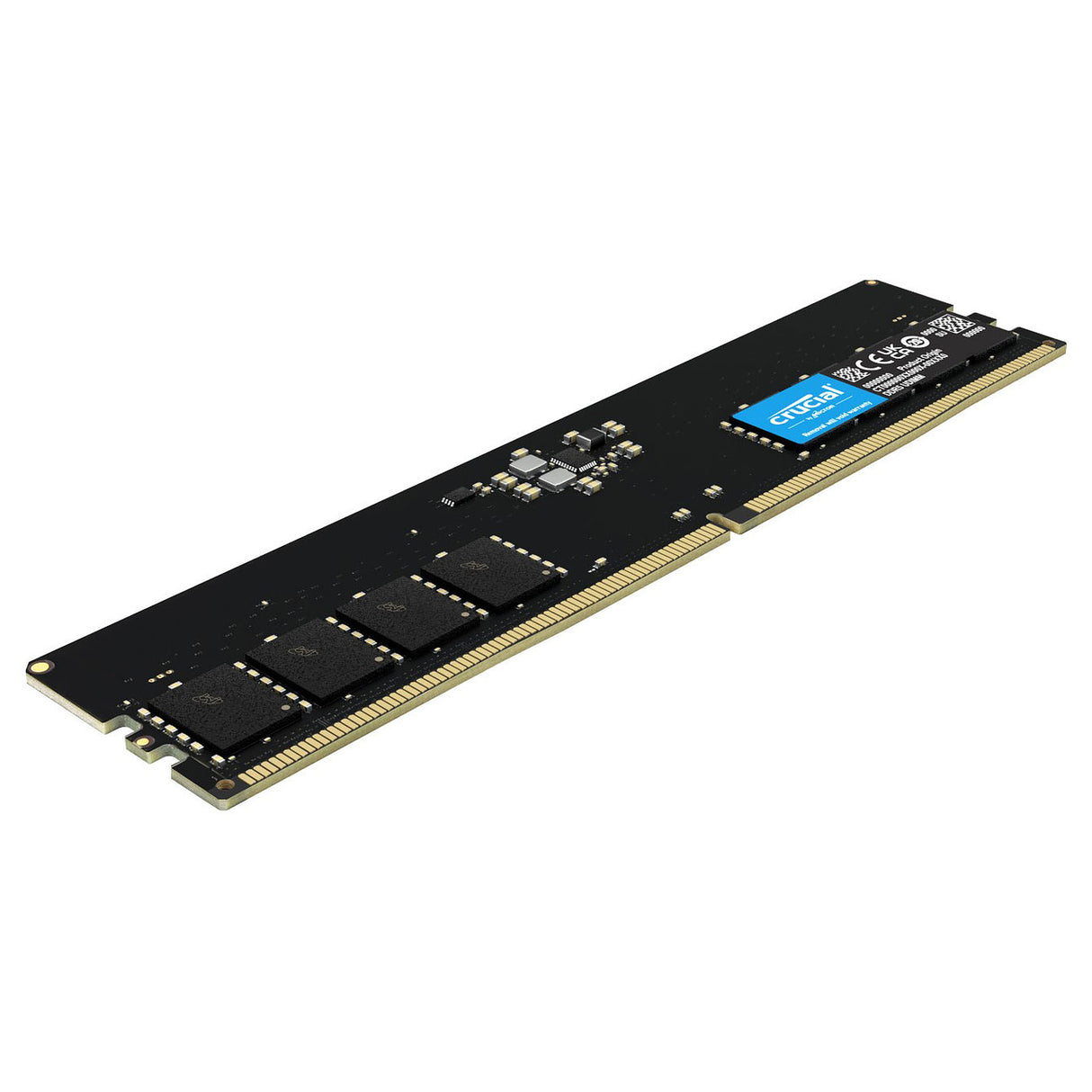 Memoria RAM DDR5 16GB Crucial UDIMM 4800MHz PC5-38400 CL40
