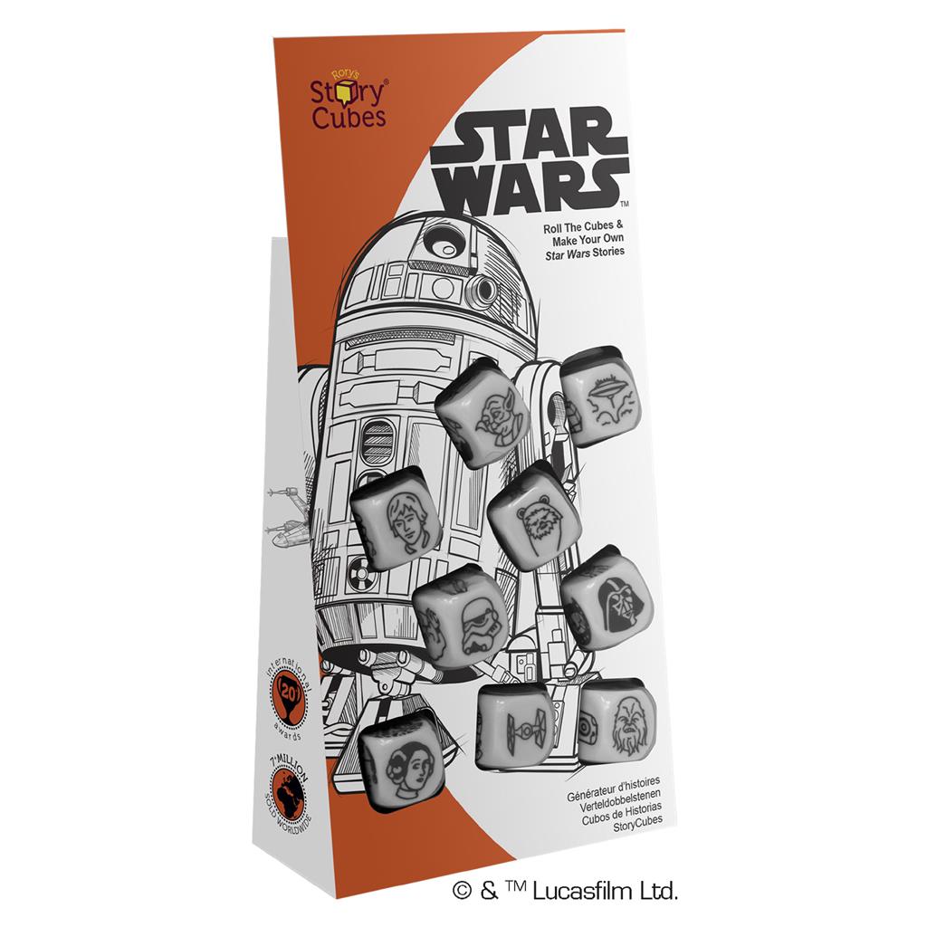 Rory's Story Cubes: Star Wars - Juego de mesa (+8 años)