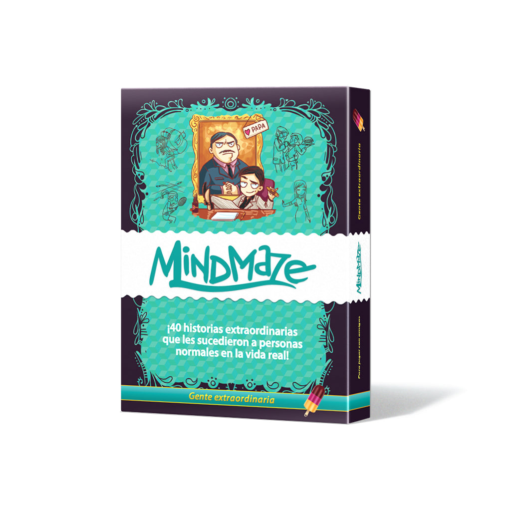 Mind Maze: Gente Extraordinaria - Juego de mesa (+14 años) (Español)