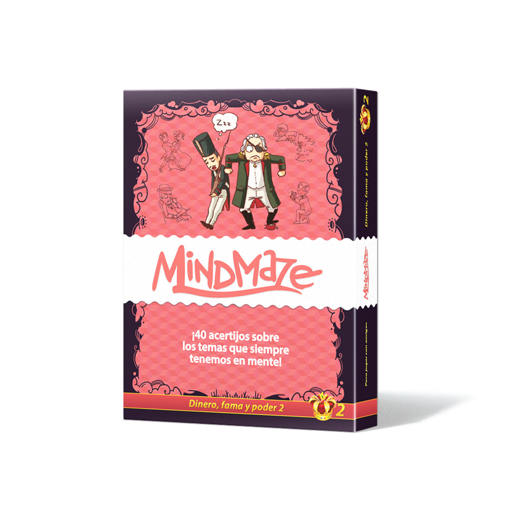 Mind Maze: Dinero, Fama y Poder 2 - Juego de mesa (+14 años) (Español)
