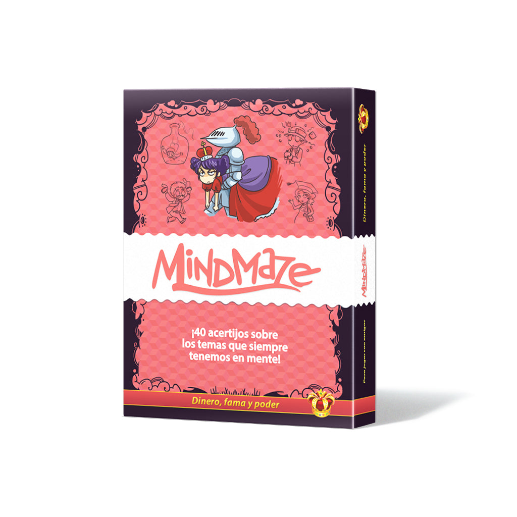 Mind Maze: Dinero, Fama y Poder - Juego de mesa (+14 años) (Español)