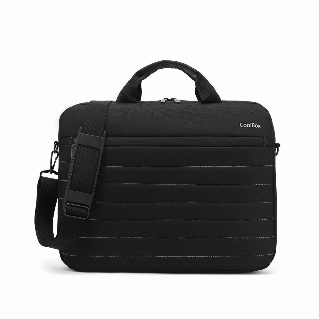 Maletín Coolbox Funda para Portátil hasta 14 Pulgadas, Impermeable y Acolchado