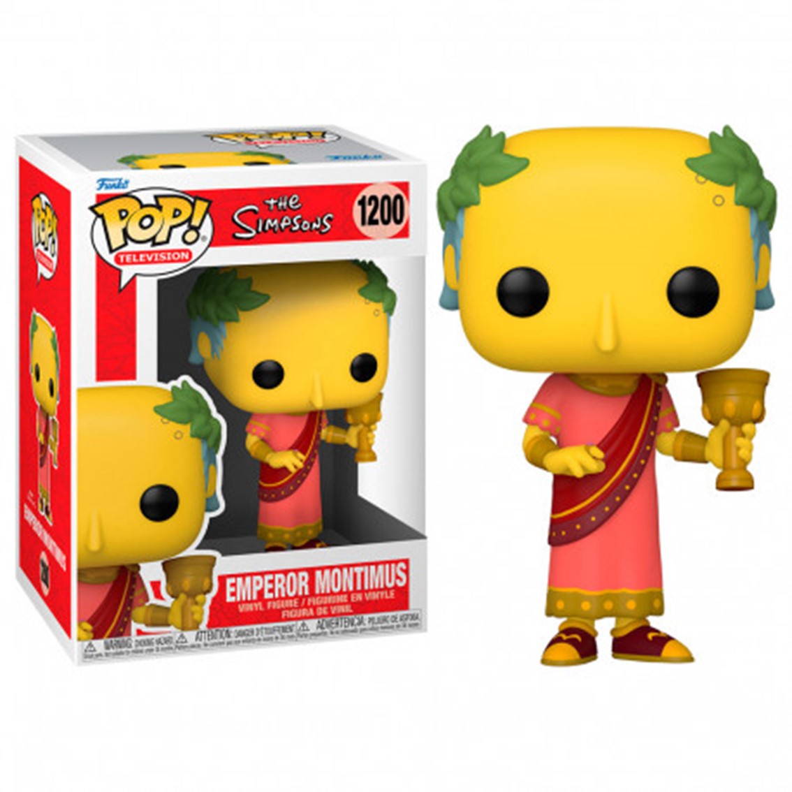 Funko Pop Animación The Simpsons - Emperador Montimus 9 cm