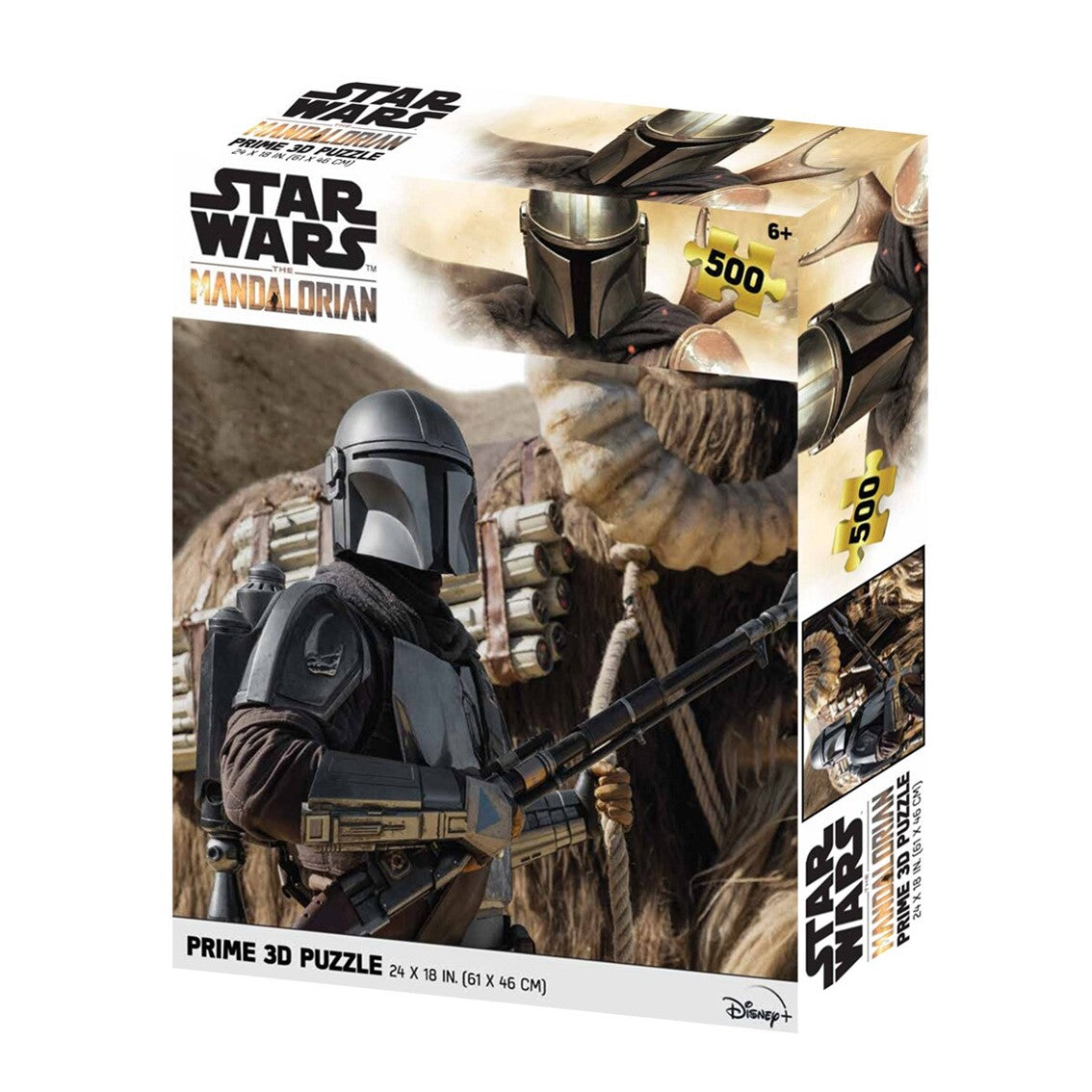 Puzle Lenticular 3D Mandalorian de 500 Piezas