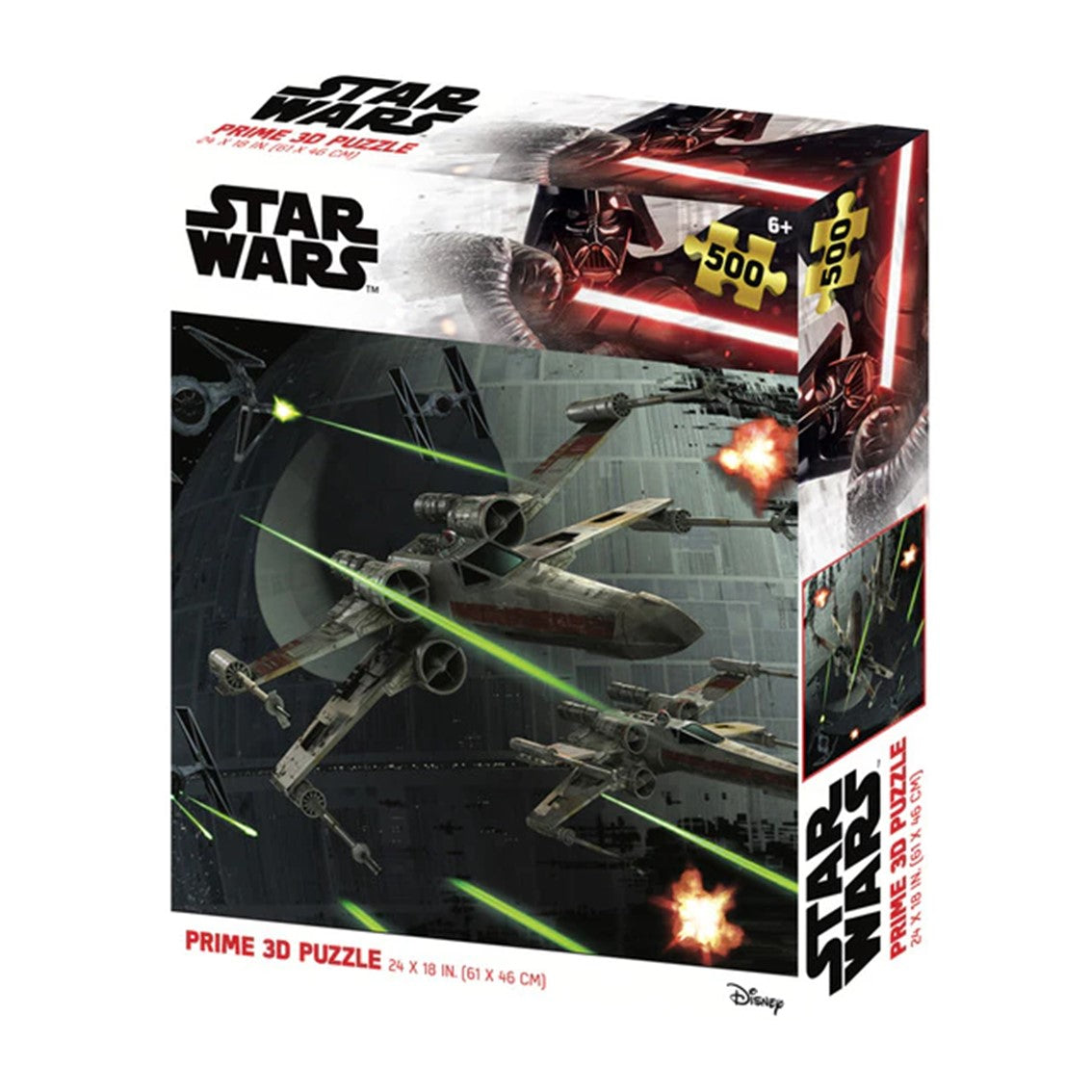 Puzle Lenticular 3D Star Wars Batalla - 500 Piezas