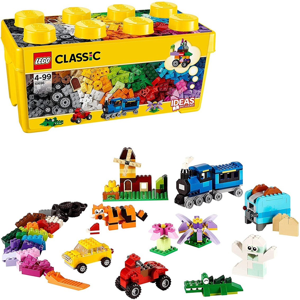 Caja de Ladrillos LEGO Classic Mediana - 35 Colores y Accesorios Creativos