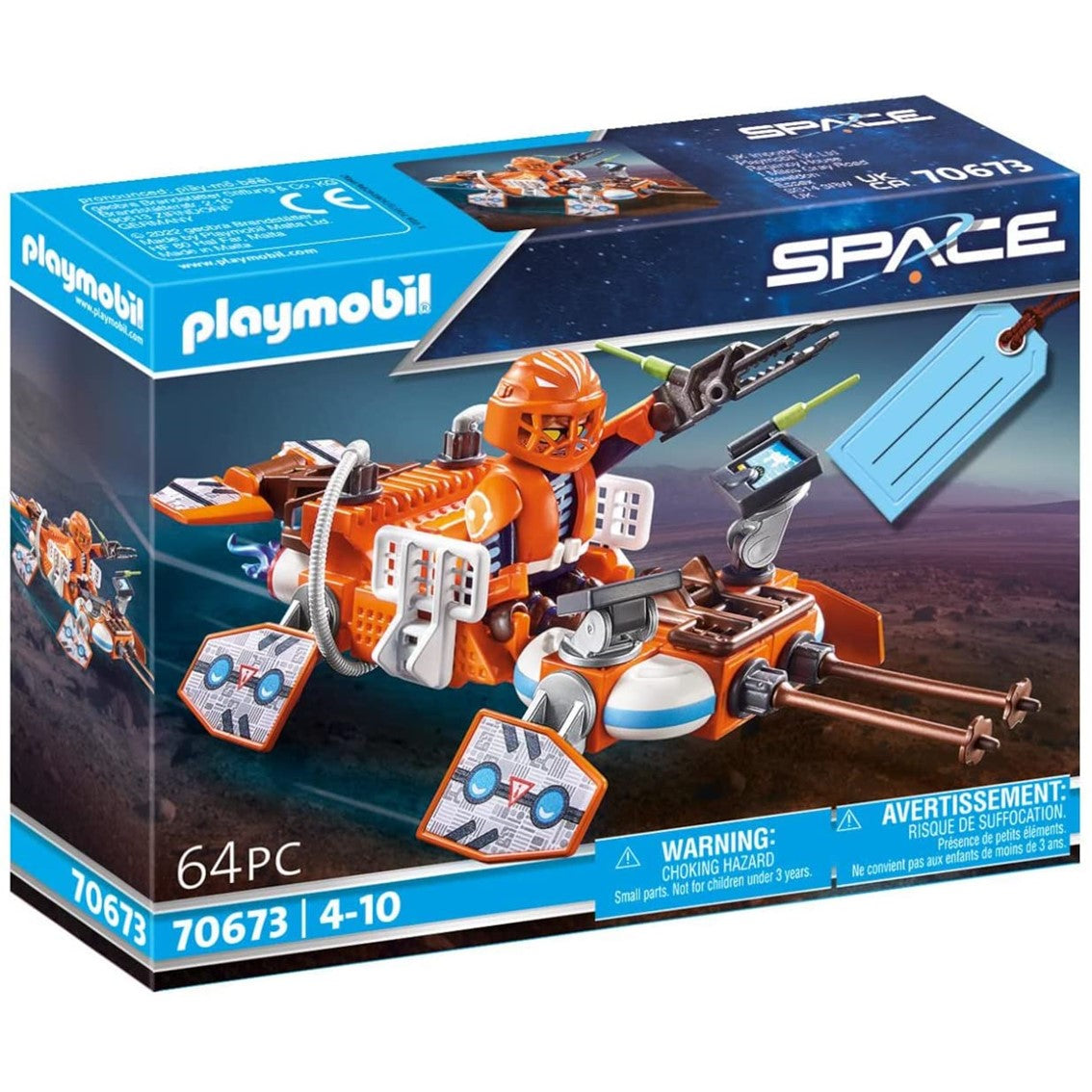Aventura Espacial Playmobil: Viaje Galáctico con Astronauta y Space Speeder