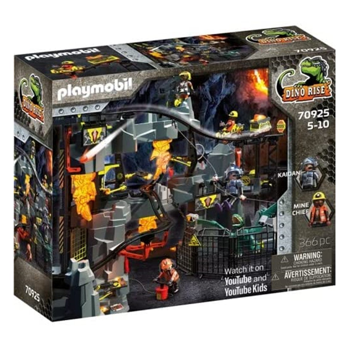 Set de Aventura Playmobil Dino Rise: La Mina de Dinosaurios
