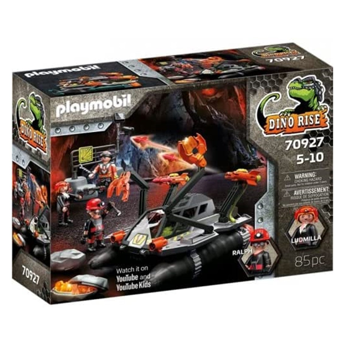 Taladro de Demolición Comet Corp de Playmobil - Aventura en Dino Mine