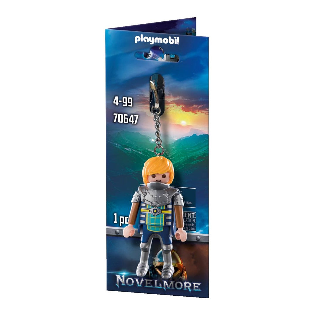 Llavero Playmobil Pirata Rico con Príncipe Arwyn