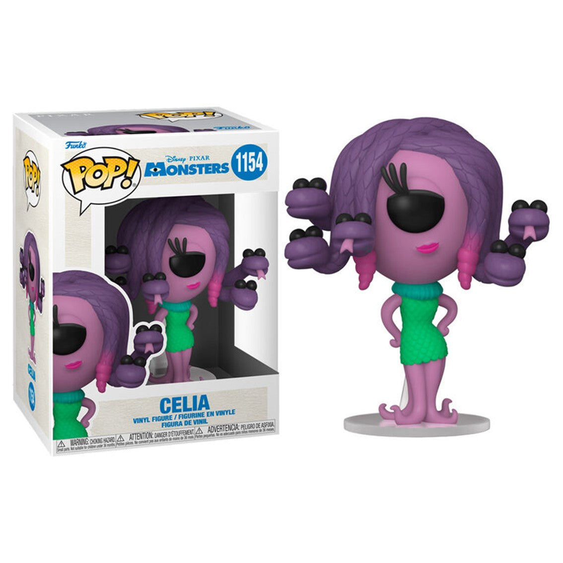 Celia de Monstruos S.A. - Figura de Vinilo de 9 cm