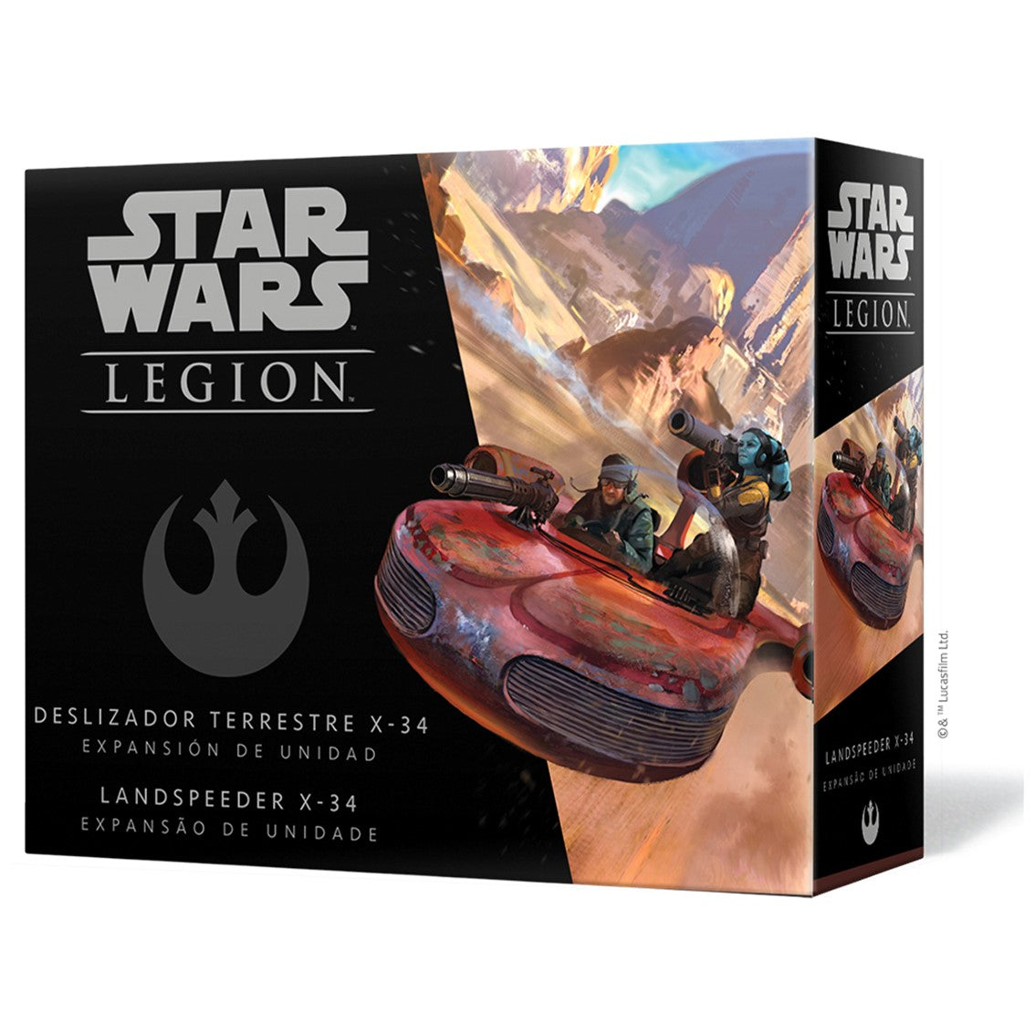 Star Wars: Legión - Deslizador Terrestre X-34 (+14 años) (Español)