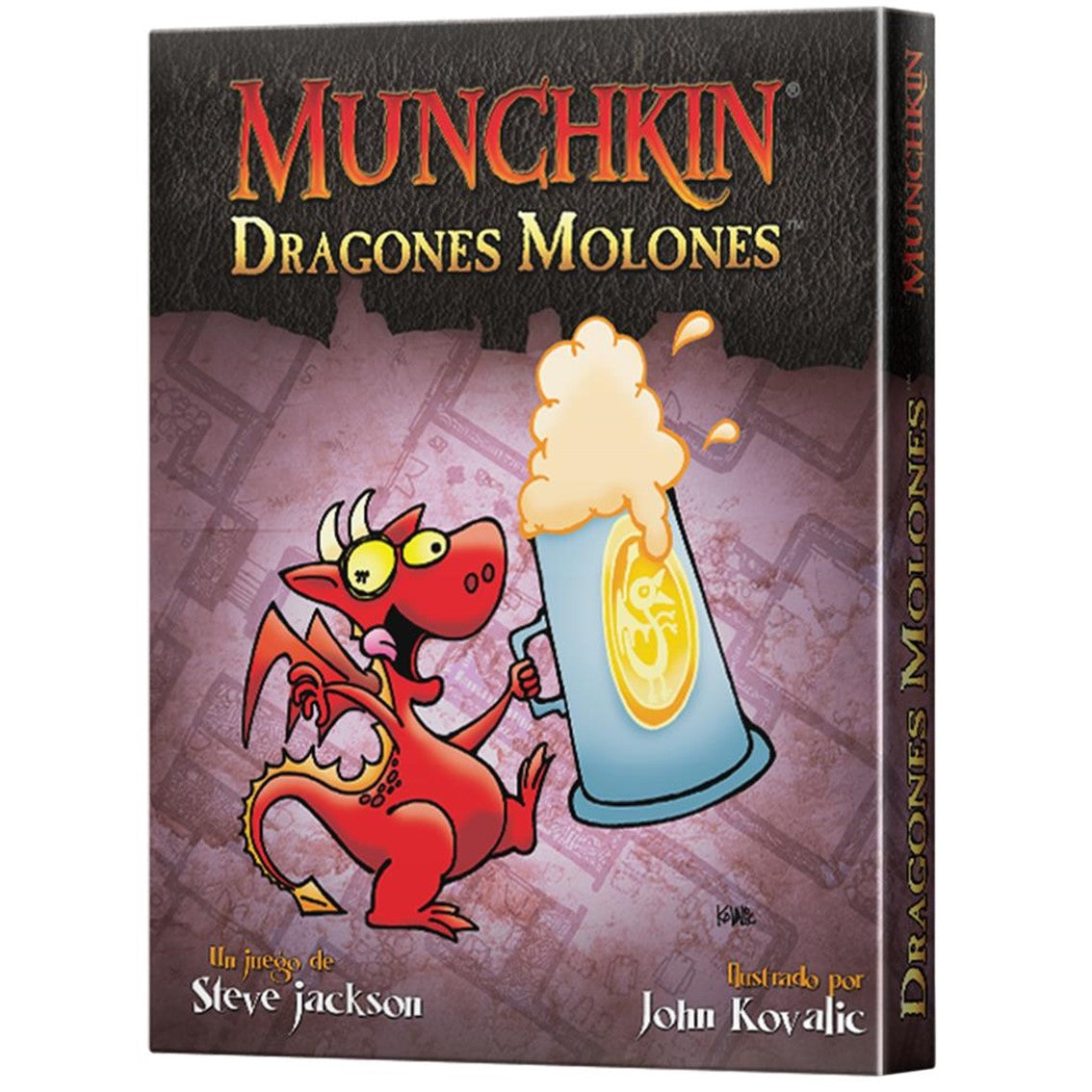 Munchkin Dragones Molones: ¡Aventuras Épicas en un Juego de Cartas!