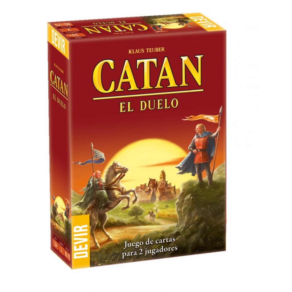 Catan El Duelo - Juego de mesa Devir para 2 jugadores, PEGI 10