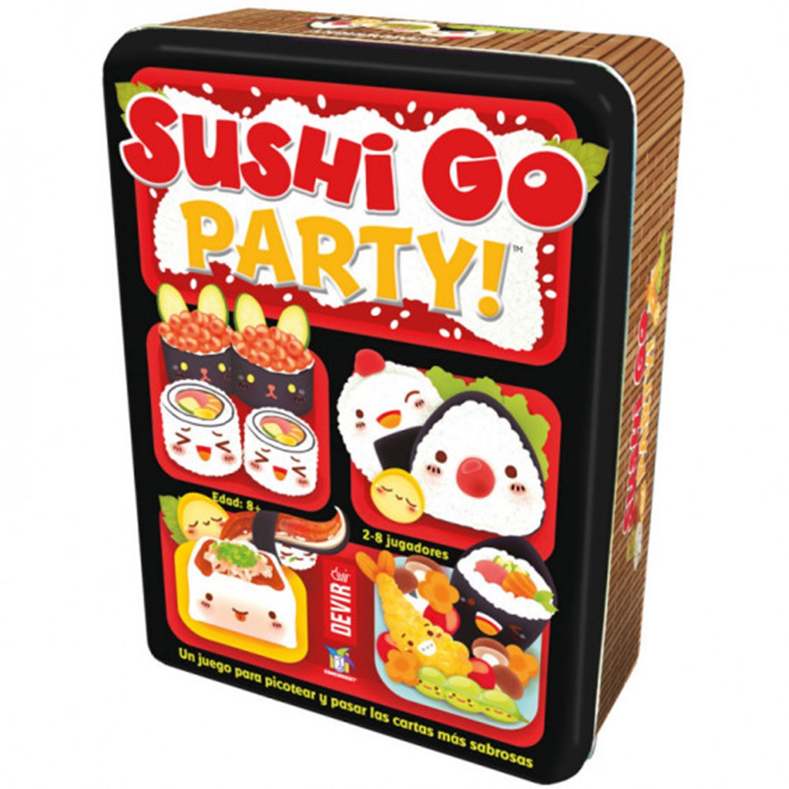 Sushi Go Party - Juego de Mesa para 2 a 8 Jugadores