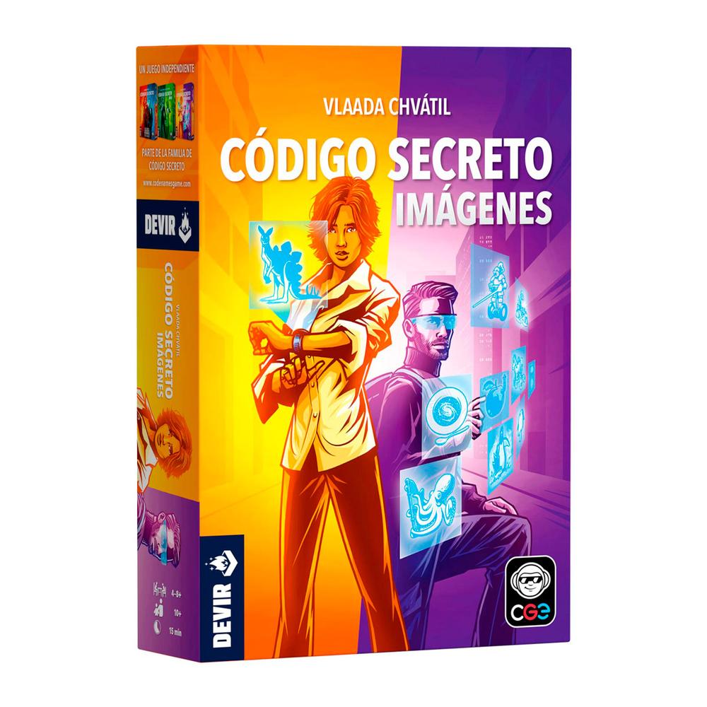 Código Secreto Imágenes - Juego de Mesa de Espionaje для 2-8 Jugadores