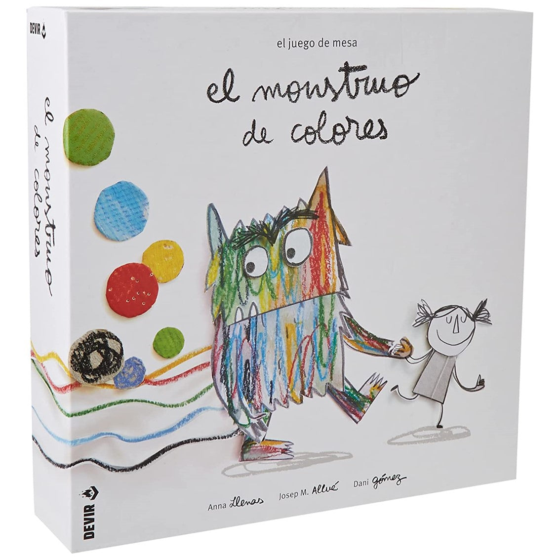 El monstruo de colores - Juego de mesa (+3 años) (Español)