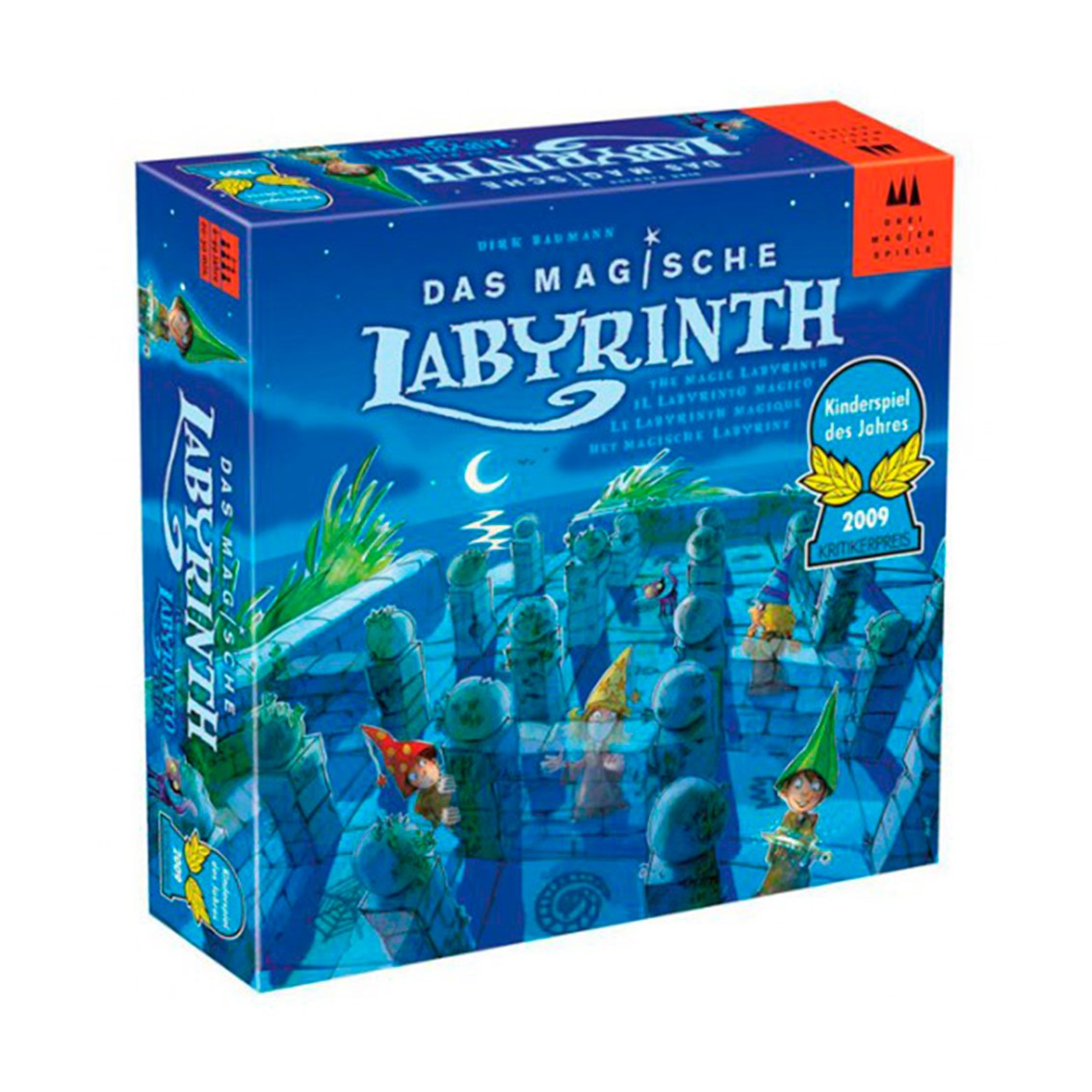 Laberinto Mágico - Juego de Mesa Estratégico para Niños y Familias