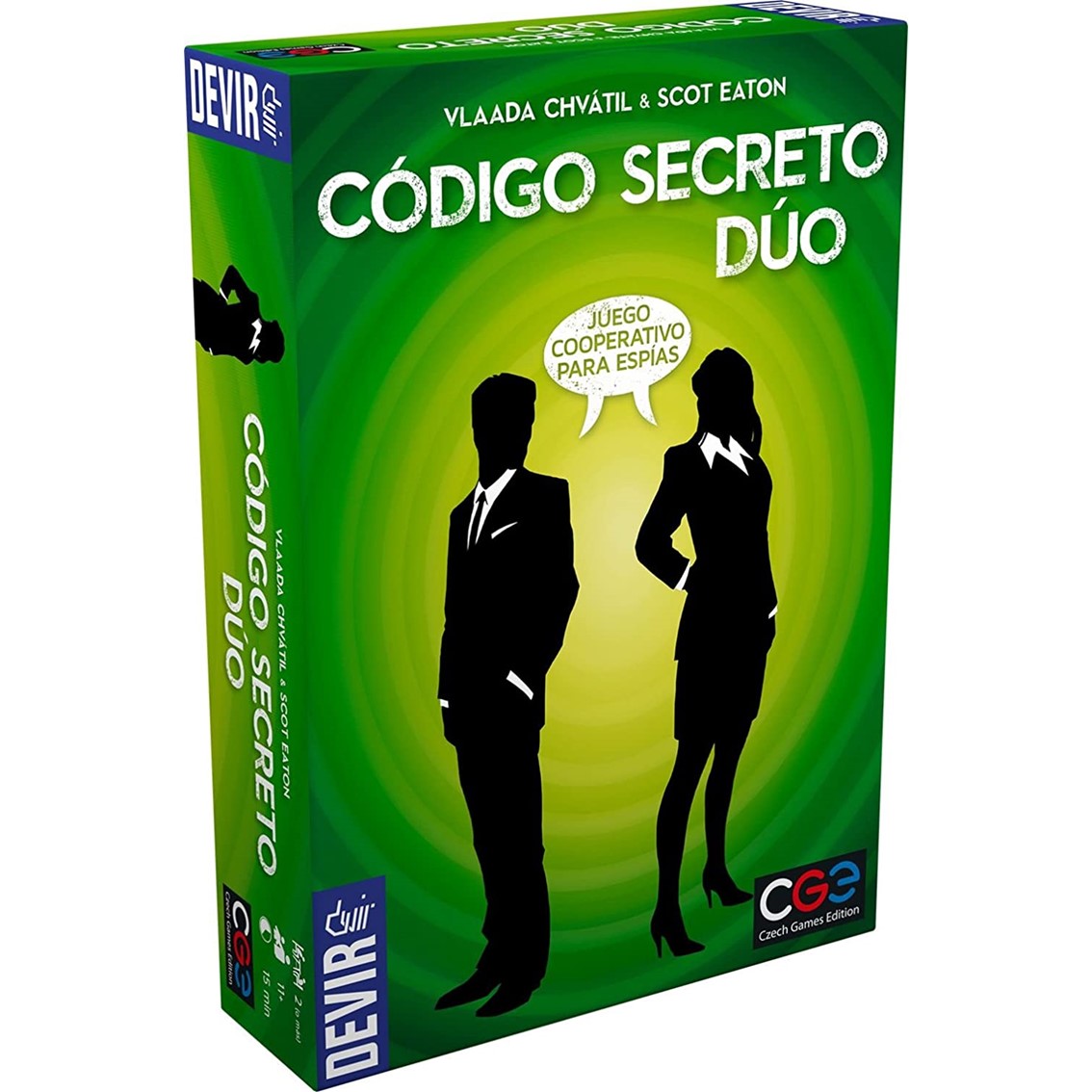 Código Secreto Dúo - Juego de Mesa Cooperativo para 2 Jugadores PEgi 11