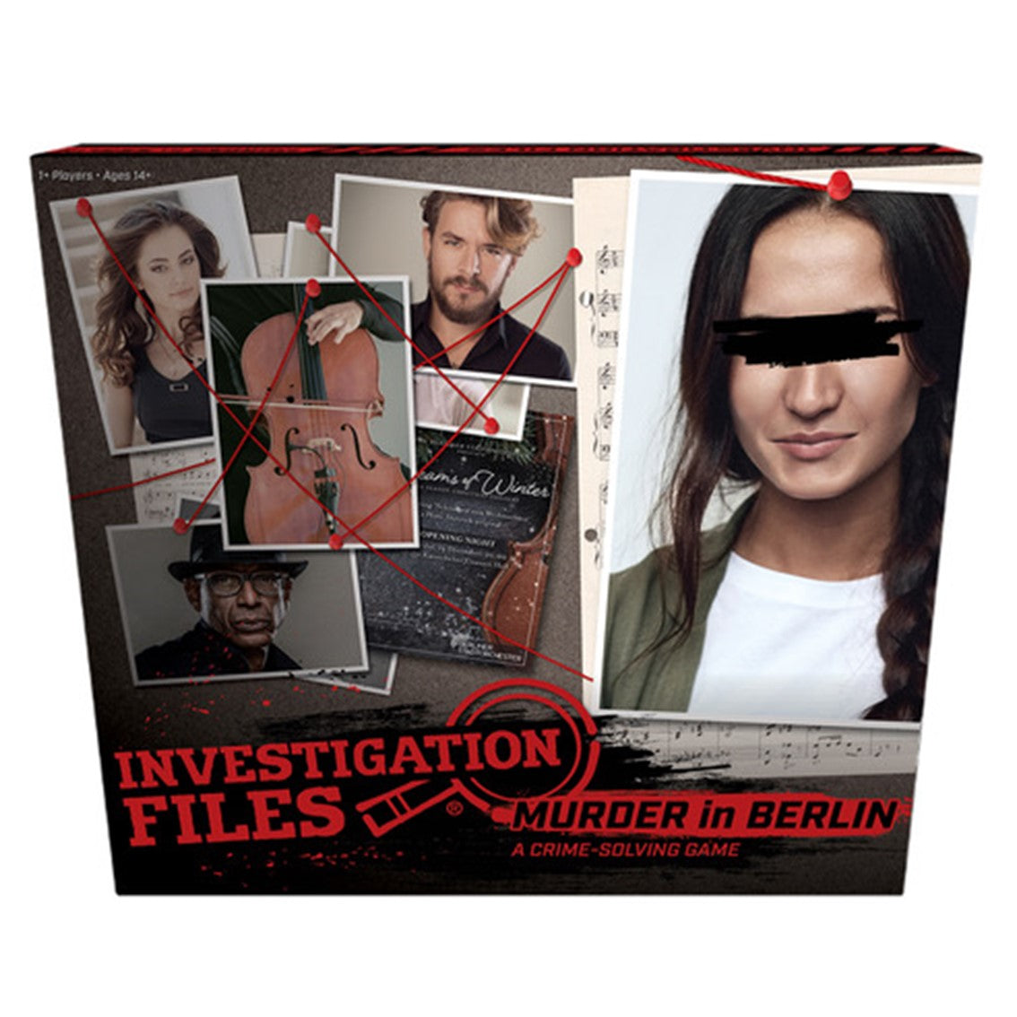 Investigación Files: Asesinato en Berlín - Juego de mesa (+14 años)