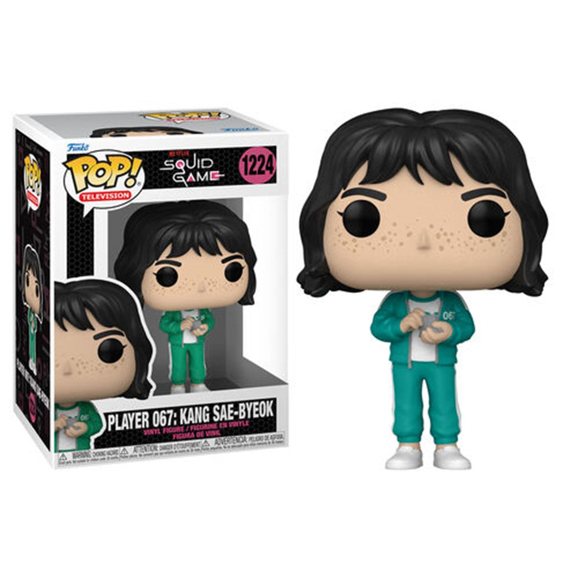 Funko Pop El Juego del Calamar - Jugador 067 Sae-Byeok (9 cm)