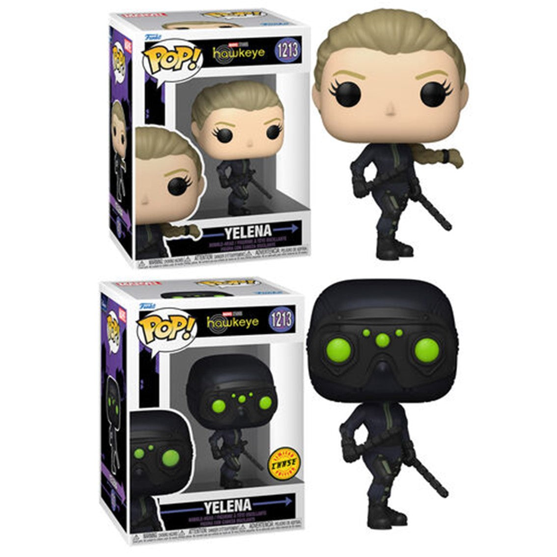 Figura Funko Pop Marvel Hawkeye Yelena con Opción Chase 59482