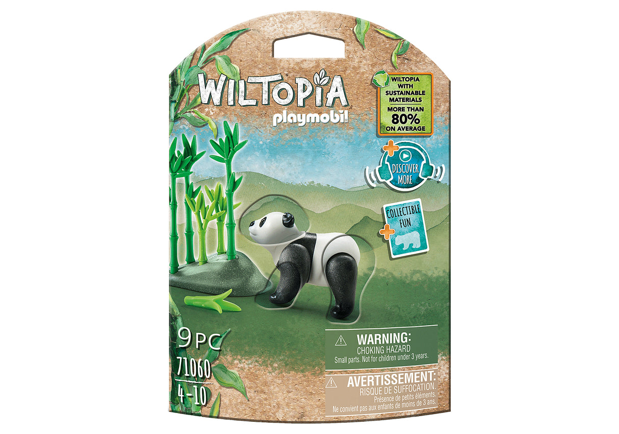 Set de Juego Playmobil Panda de Wiltopia: Explora su Mundo Sostenible
