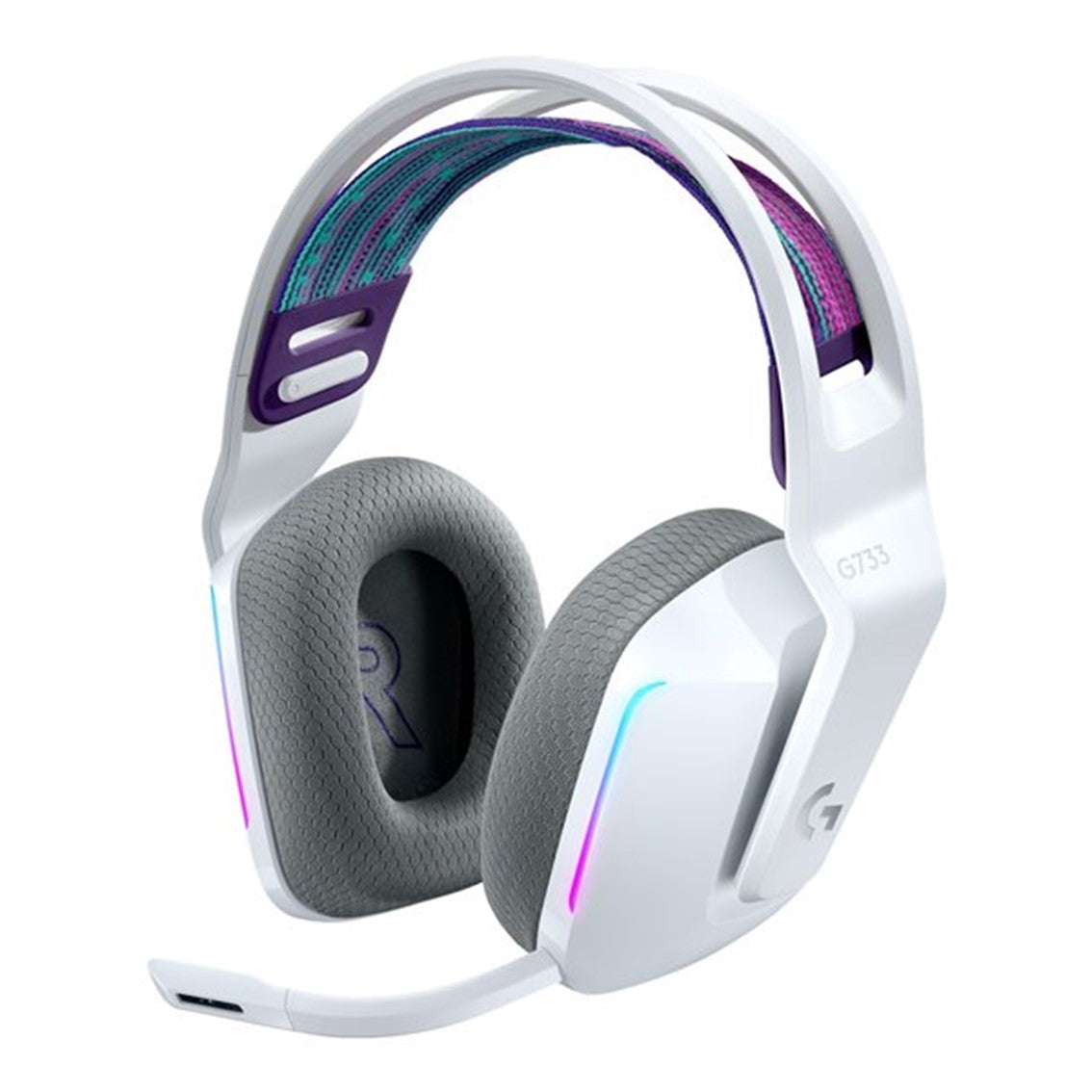 Auriculares Logitech G G733 Gaming Inalámbricos con Micrófono - Blanco