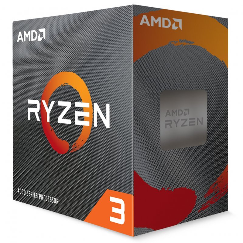 Procesador AMD Ryzen 3 4100 AM4 4GHz con 4 Núcleos y 8 Hilos