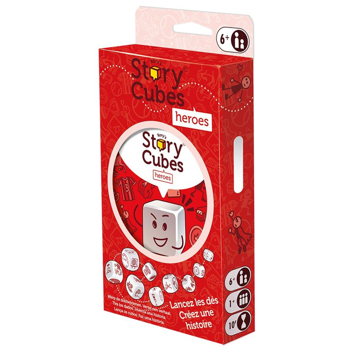 Rory's Story Cubes: Héroes - Juego de mesa (+6 años) (Español)