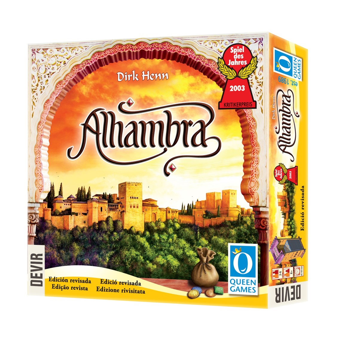 Juego de Mesa Devir Alhambra - Edición Definitiva PEGI 8