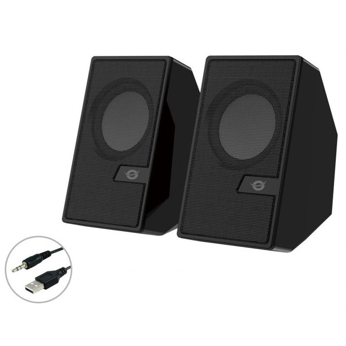 Altavoces Conceptronic Bjorn02B - Estéreo 2.0 Bluetooth 6W Compactos en Negro