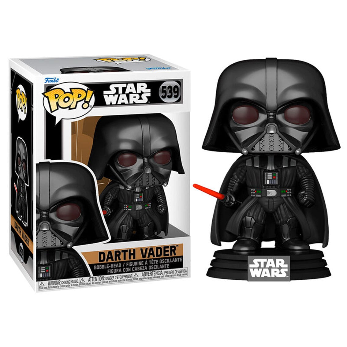 Figurita Funko Pop Star Wars: Darth Vader 9 cm