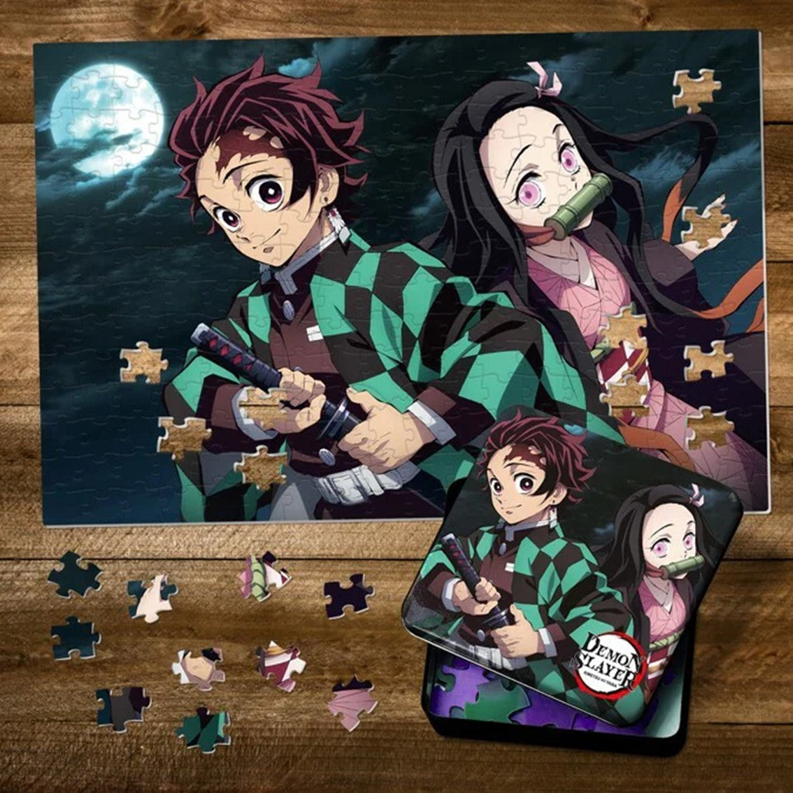 Puzzle Paladone Demon Slayer 250 Piezas - Aventura Épica en Cada Pieza