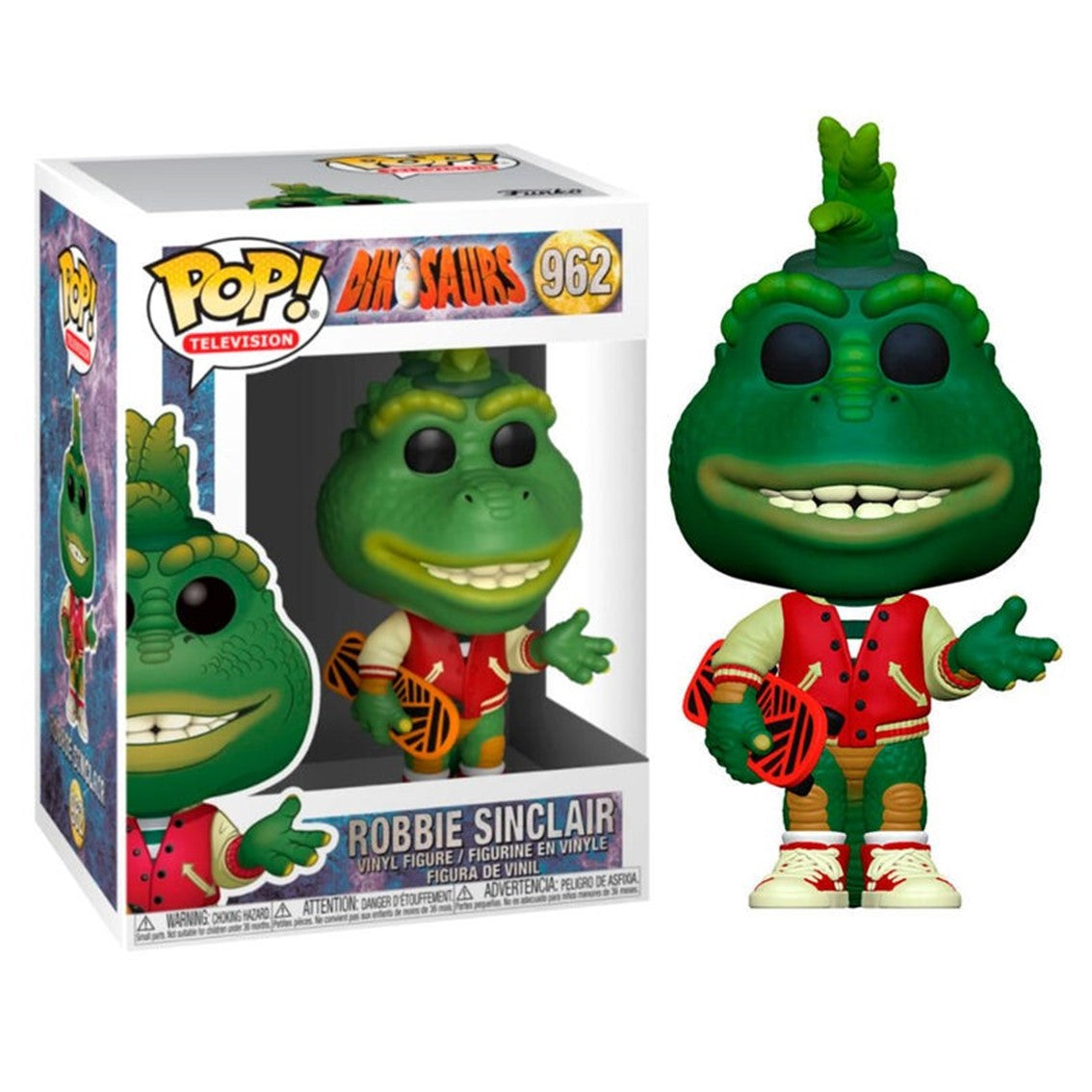 Figurita de Vinilo Robbie Sinclair - Dinosaurs 9 cm
