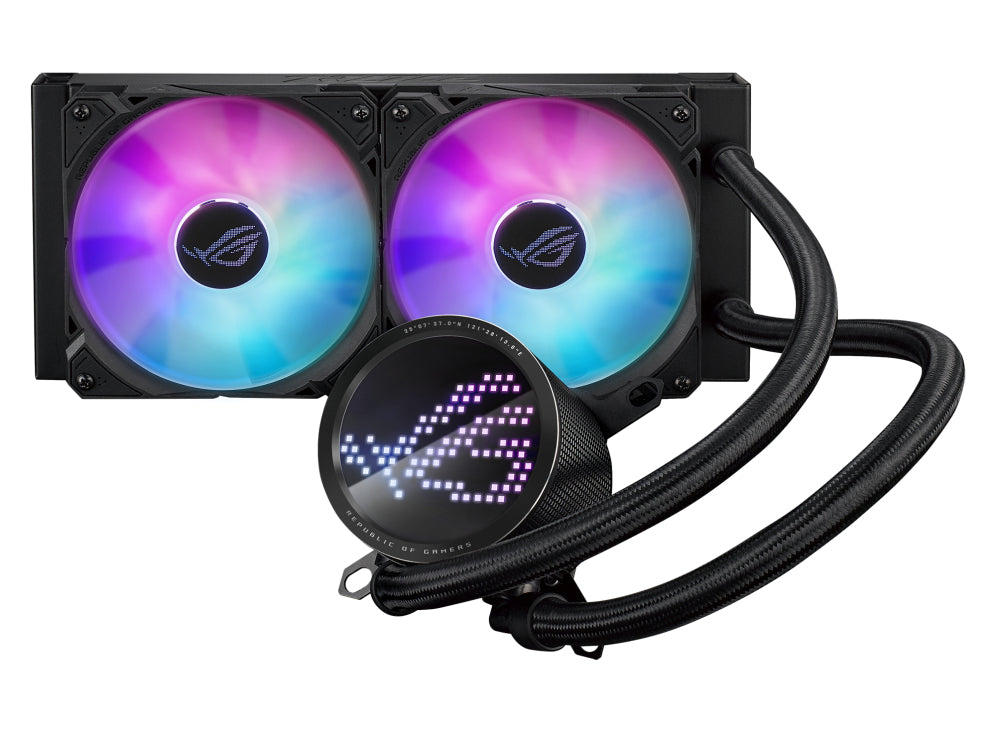 Kit de Refrigeración Líquida ASUS ROG Ryuo III 240 ARGB con 2 Ventiladores 120mm Gaming