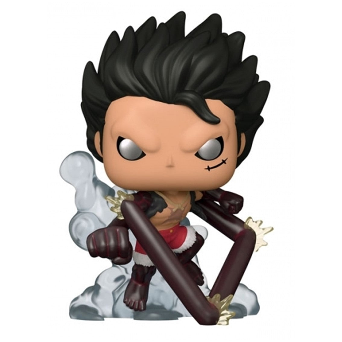 Figura de Vinilo Snake-Man Luffy - One Piece 9 cm