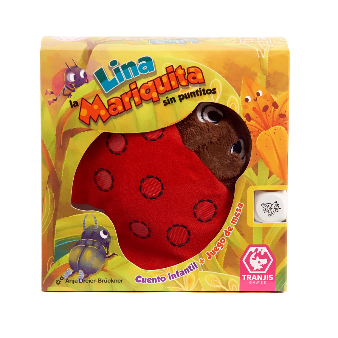 Aventura de Lina la Mariquita: ¡Ayuda a llenar su espalda de color!