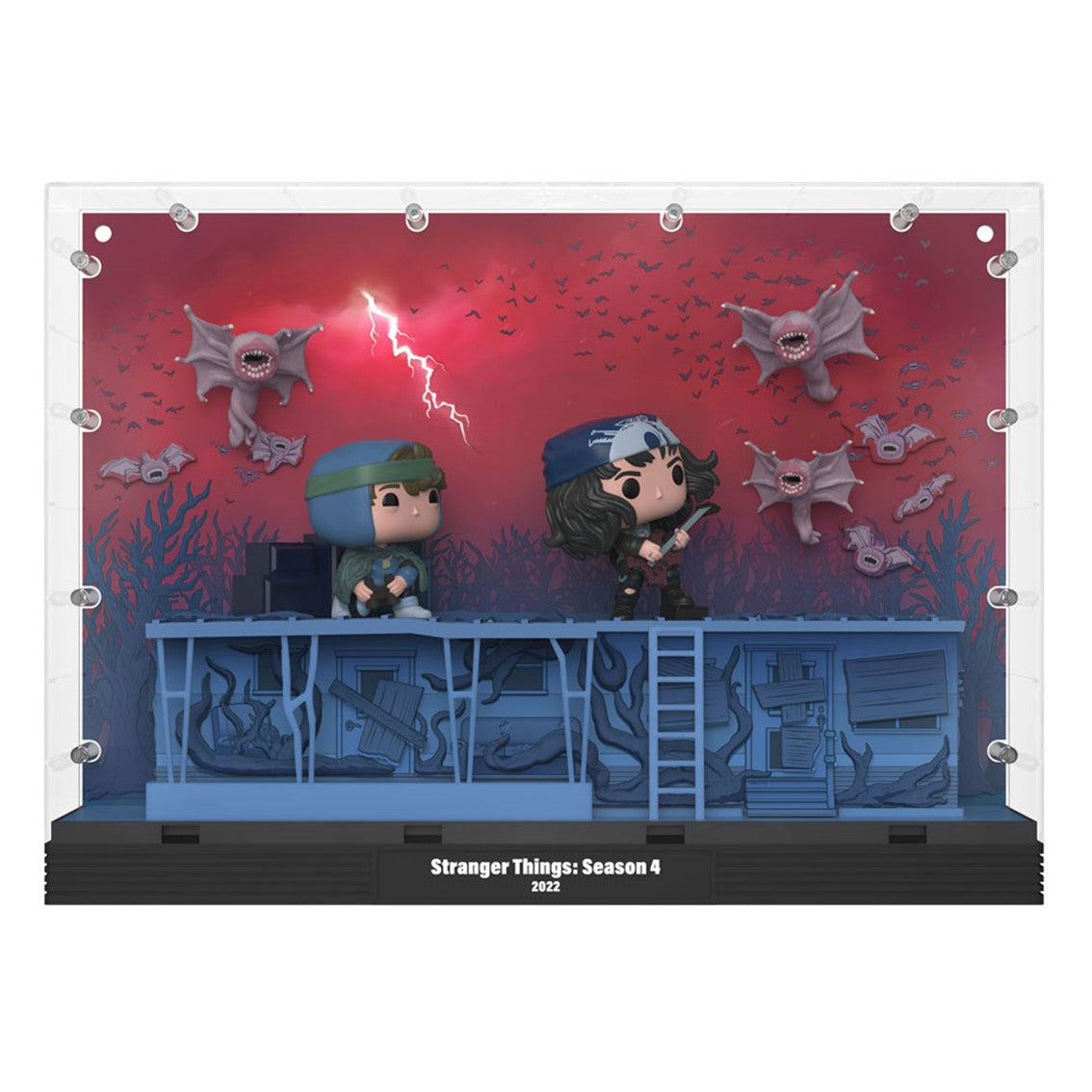 Momento Deluxe Funko Pop: Eddie y Dustin de Stranger Things - Fase 3