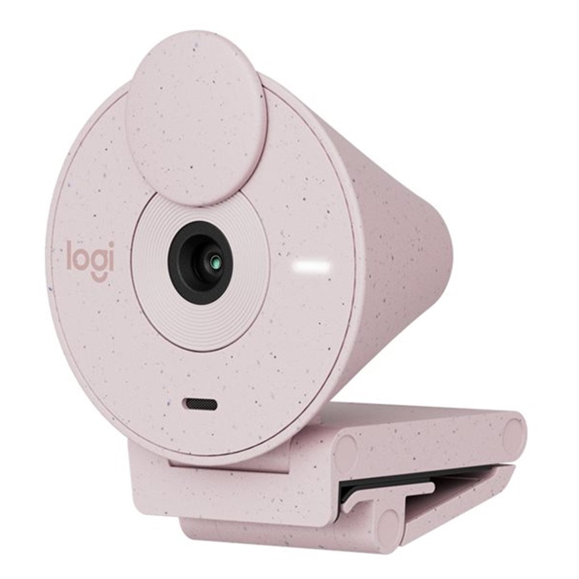 Webcam Logitech Brio 300 Rosado Full HD USB-C con Privacidad y RightLight 2