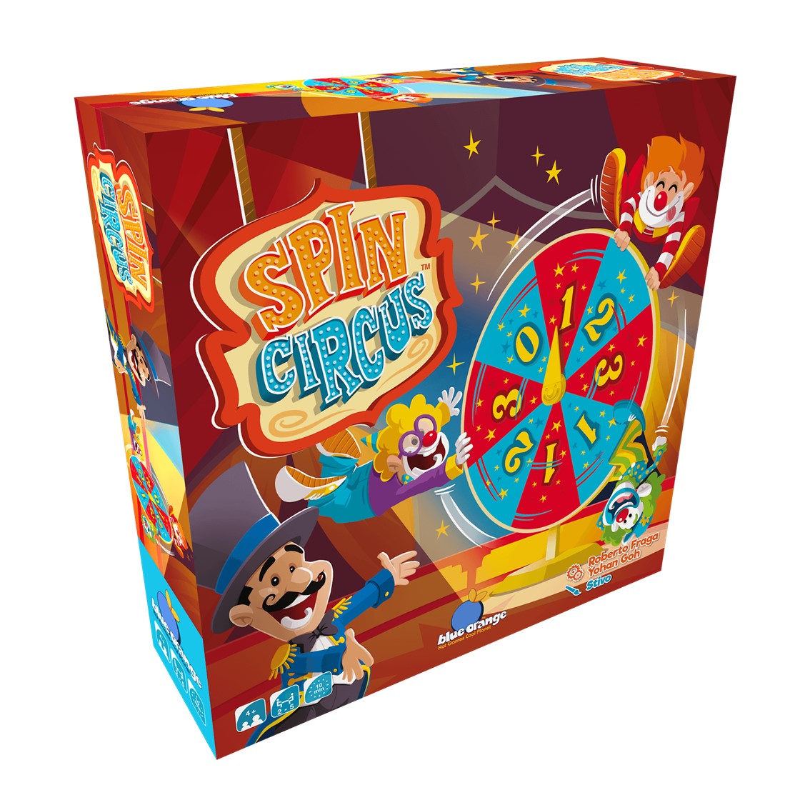 Spin Circus - Juego de mesa (+4 años)