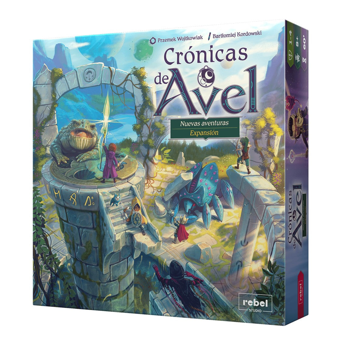 Crónicas de Avel: Nuevas Aventuras - Juego de Mesa Épico para Héroes de 8 Años en Adelante