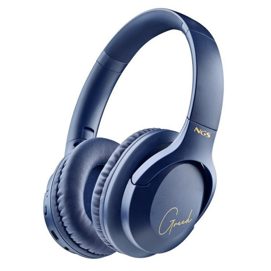 Auriculares Inalámbricos NGS Artica Greed Azul con Bluetooth 5.1 y Diseño Plegable