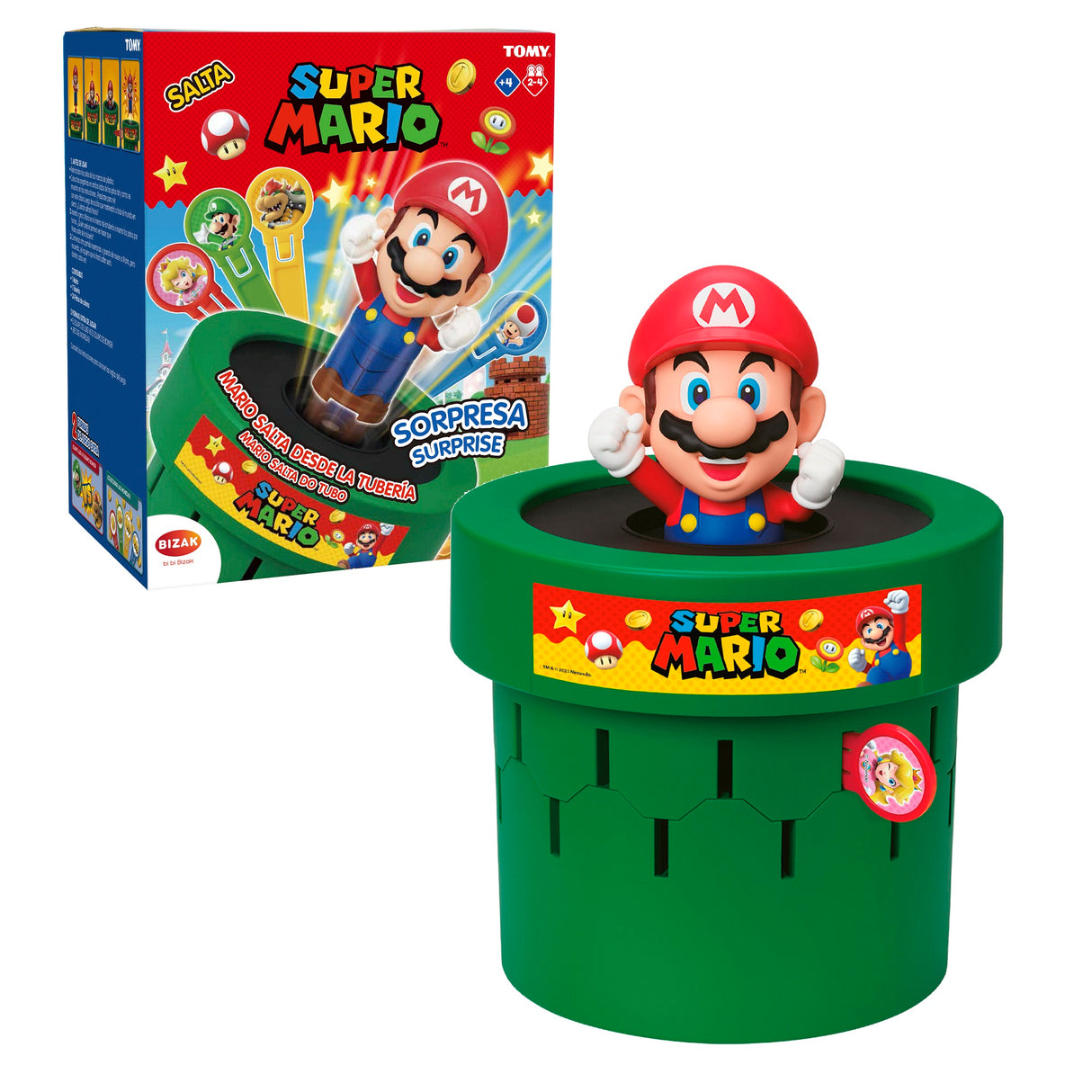 Figura de Súper Mario Saltador - Diversión Clásica para Coleccionistas